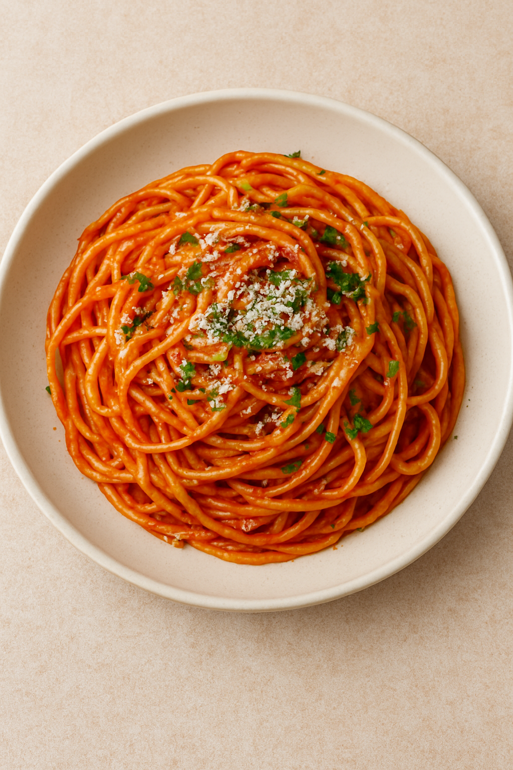 레드갈릭 스파이시 파스타 (Red Garlic Spicy Pasta)